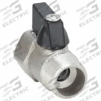 USA INDUSTRIALS Manual Two-Way Ball Valve: 1/2 in, 304 Stainless Steel, Straight Valve Body, Wedge (MPN ZUSA-VLV-66). Key specifications — Brand: USA INDUSTRIALS; Handle: Wedge.