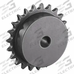 TRITAN Sprocket: One-Sided Hub, For Single Strands, 40, 23 Teeth, 3.672 in Pitch Dia, Steel (MPN 40B23H X 5/8 MPB). Key specifications — attr85387: TRITAN.