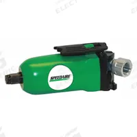 SPEEDAIRE Air Impact Wrench: Compact, 3/8 in Drive, In-Line, Square, 1/4 in NPT Air Inlet, Std (MPN 45NW50). Key specifications — attr1321013: NPT; attr1321026: No; attr1321019: Compact; attr1321030: SPEEDAIRE; attr1321012: Standard; attr1321025: Square.