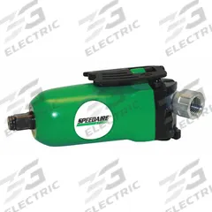 SPEEDAIRE Air Impact Wrench: Compact, 3/8 in Drive, In-Line, Square, 1/4 in NPT Air Inlet, Std (MPN 45NW50). Key specifications — attr1321013: NPT; attr1321026: No; attr1321019: Compact; attr1321030: SPEEDAIRE; attr1321012: Standard; attr1321025: Square.