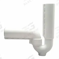 ZURN Trap Protector: PVC, White, 3 1/4 in Nominal Pipe Size, 8 1/4 in Nominal Wall, Sink (MPN Z8943-NT). Key specifications — For Use With: Sink.