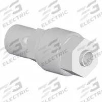 SMC Straight Adapter Fitting: 13 11/16 mm Pipe x 1/4 in OD Size, Threaded x Compression, PFA (MPN LQ3A2A). Key specifications — Series: LQ3; Brand: SMC; Standards: RoHS_6, RoHS_10.