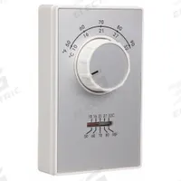 COLUMBUS ELECTRIC Line Volt Mechanical Tstat: Heat or Cool, 50° to 90°F, Exposed Dial, 1H/1C (MPN ETD9STGS). Key specifications — Application: Heat or Cool; Switch Type/Action: SPDT, Open/Close on Rise; Temperature Control Range: 50° to 90°F; Stages: 1H/1C; Brand: COLUMBUS ELECTRIC; Control Type: Exposed Dial; Fan Settings: No Fan Setting.