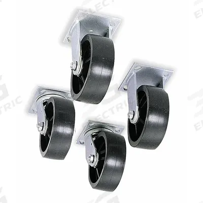 Delta Caster Set: Caster Set, Black - Casters & Sets