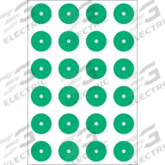 ACCUFORMNMC Gauge Marking Labels: Green, Polyester, 24 PK (MPN GML101GN). Key specifications — Label Color: Green; Label Material: Polyester.