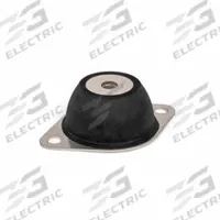 JW WINCO Flange-Mount Vibration Damper: GN 148.3, For Compression Load Type, Natural Rubber, 60A (MPN 148.3-33-M8-A-60-N). Key specifications — Thread Material: Steel; Thread Size: M8; Bumper Material: Natural Rubber; Durometer: 60A.