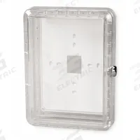 APPROVED VENDOR Universal Thermostat Guard: Snap-On, Clear, Ring Base/Solid Base, Double Wall (MPN 4E649). Key specifications — Base Type: Ring Base; Cover Type: Snap-On; Brand: APPROVED VENDOR; Thermostat Guard Cover Color: Clear; Inside HxWxD: 8-3/8 in H x 5-7/8 in W x 3 in D; Guard Construction: Double Wall; Outside HxWxD: 9-5/8 in H x 7-1/8 in W x 3-3/8 in D.