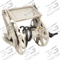 Garden Hose Reel: 200 ft (5/8 in I.D.), 15 in Reel Dia, Tan, 16 1/2 in L x 22 1/2 in W x 18 in H (MPN CPLWMS200). Key specifications — Includes Hose: No; Overall Dimensions: 16-1/2 in L x 22-1/2 in W x 18 in H; Reel Color: Tan; Hose Capacity: 200 ft (5/8 in I.D.); Brand: SUNCAST.