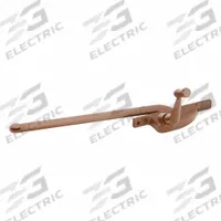 APPROVED VENDOR Window Operator: Crank, Handle Included, Right-Hand, Frame, Brown, 12 1/2 in Base Lg (MPN 36-119B). Key specifications — Brand: APPROVED VENDOR; For Use With: Casement Windows; Finish: Painted; Color: Brown; Handing Orientation: Right-Hand; Handle Type: Crank; Mounting Location: Frame; Product Type: Window Operator.