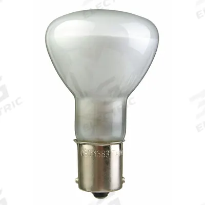 APPROVED VENDOR Incandescent Bulb: Incandescent, Single Contact Bayonet (BA15s), (R) Reflector - BA15s Single-Contact Bayonet Base Lamps