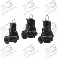 GRUNDFOS Grinder Pump: Horizontal, Three Phase, 3 hp, 460V AC, 1 1/2 in Flange, Cast Iron, Flange (MPN 98280873). Key specifications — Rated Voltage: 460V AC; Discharge Orientation: Horizontal; Hazardous Location Class: Class I Division 1 Groups C, D; Volute Material: Cast Iron; Brand: GRUNDFOS; Switch: Not Included.