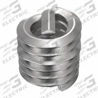 HELI-COIL Helical Insert: Tangless Tang Style, Screw-Locking, #2-56 Thread Size, Plain, 100 PK (MPN AT3585-02C129). Key specifications — Material Grade/Class: 18-8; Thread Direction: Right Hand; STI Tap Size: #2-56; Compatible Material: Metal; System of Measurement: Inch; Brand: HELI-COIL; Tensile Strength: 200,000 to 250,000 psi; Thread Type: Coarse.