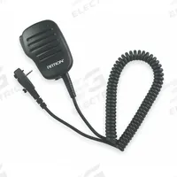 RITRON Speaker Microphone: Fits Ritron, For Jobcom J Series, 2.5 mm Jack, 20 in Cord, Push To Talk (MPN RSM-5XA). Key specifications — attr922016: Jobcom J; attr923321: Black; attr929443: Speaker Plug; attr922012: RITRON; attr922011: RSM-5XA; attr929442: Yes.