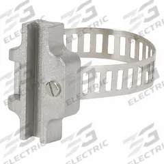PARKER Round Bracket Assembly: Fits 10 mm_12 mm_16 mm_20 mm_25 mm Bore Dia, Aluminum, P8S-TMC01. Key specifications — attr947354: Hose Clamp; attr947355: Aluminum; attr947346: P8S-TMC01.