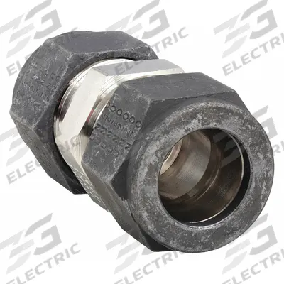 PARKER Compression Fitting Union: 3/4 in OD x 3/4 in OD Fitting Size - Single-Ferrule Stainless Steel Fittings