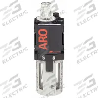 ARO Compressed Air Lubricator: Mist, 1/4 in NPT, 51 cfm, 150 psi Max Op Pressure, 125°F Max Op Temp (MPN L36121-100). Key specifications — attr111774: Aluminum; attr111402: 1000; attr111761: ARO.