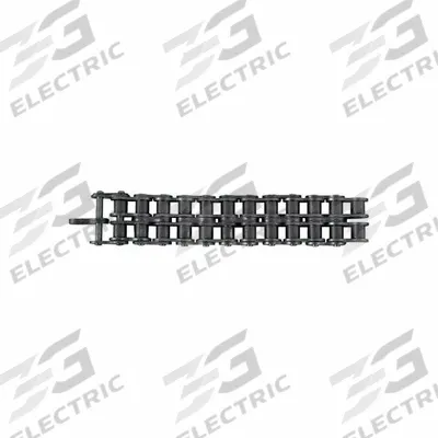 MARTIN Coupling Chain: 50, 11.25 in Chain Lg, 5/8 in Pitch, Steel - Coupling Chains