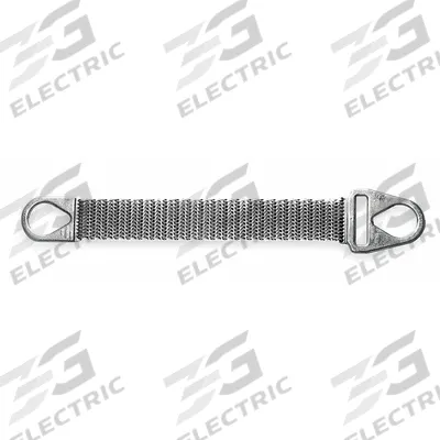 LIFT-ALL Wire Mesh Sling: Type 1, 10 ga Wire Gauge, Steel, 8 ft Sling Lg, 4 in Sling Wd - Triangle & Choker Wire Mesh Slings