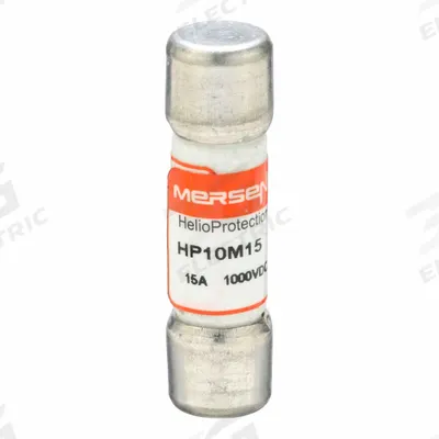 MERSEN Solar Fuse: HP10M Series, Fast-Acting, 15 A - Fast-Acting Cylindrical Fuses