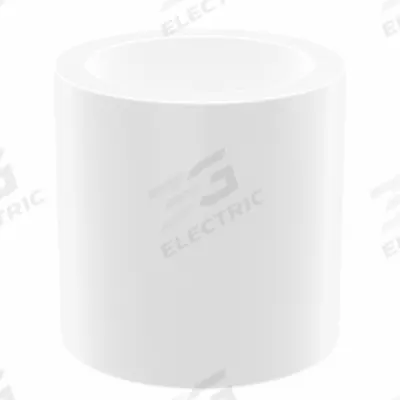 OILITE Sleeve Bearing: PTFE, 7/8 in Bore, 1 1/8 in OD, 1 1/8 in Overall Lg, White - Chemical- & Heat-Resistant Plastic Sleeve Bearings