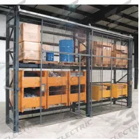 WIRECRAFTERS Enclosure Kit: 3 Bays, 108 in x 42 in x 120 in, 10 ga, Steel, Powder Coated, Gray (MPN RE91042SD3). Key specifications — Brand: WIRECRAFTERS; Material: Steel; Includes: (3) Sliding Doors; Includes Hardware: Yes; Finish: Powder Coated; Color: Gray.