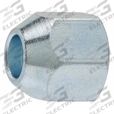 SUR&R Female Tube Nut: Steel, 3/8 in Tube Connection Size - Power Steering Line Fittings