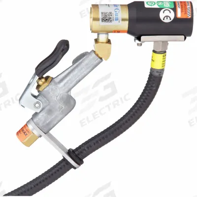 EXAIR Ionizing Air Gun: 20 psi to 250 psi, 24 scfm Air Consumption - Static-Eliminating Air Cannons