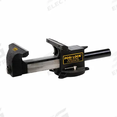 BVA HYDRAULICS Hydraulic Bench Vise: 5 ton, 8 in Max Jaw Opening - Hydraulic Bench Vises