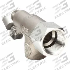 BOB Float Valve: For Water Media, Angle Valve Body, Float Valve Body, Horizontal Piping, 1 in FNPT (MPN R1370-1). Key specifications — Mounting: Horizontal Piping; Arm Adjustability: Adjustable; Connection Gender - Side 1: Female; Connection Gender - Side 2: Female; Brand: BOB; Connection Type - Side 1: NPT; Connection Type - Side 2: NPT; Flow Rate: 52.5 gpm @ 35 psi.