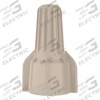 IDEAL Twist-On Wire Connectors: Tan, Wire Sizes 14 AWG – 10 AWG, 600 V, 500, PK (MPN WT41-500JR). Key specifications — Brand: IDEAL; Maximum Wire Combination: (3) 10 AWG; Manufacturer Part Number: WT41-500JR; Minimum Wire Combination: (2) 20 AWG; Series: WT41.