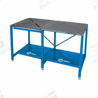 MILLER ELECTRIC ArcStation Welding Table: 1,000 lb Wt Capacity, 35 in Ht, 29 in Dp - Fixed-Height Welding Tables