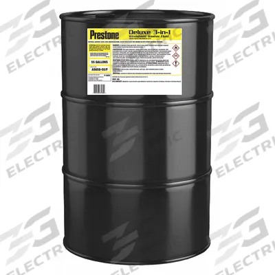 PRESTONE Windshield Washer/De-Bug/De-Icer/Water Repellent: 55 gal Container Size - Windshield Washer Fluids