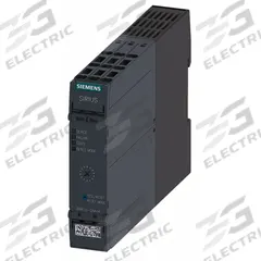 SIEMENS Compact Magnetic Motor Starter: Reversing, 3 Poles, Electronic Protection, 2 A, 110-230V AC (MPN 3RM12022AA14). Key specifications — Brand: SIEMENS; Pilot Lights Included: LED Status Indicator; Auxiliary Contacts Included: 1NO/1NC.