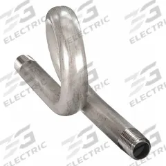 APPROVED VENDOR Pressure Gauge Siphon: Stainless Steel, 1/4 in NPT, 5 11/16 in Lg, 180° Coil (MPN 5TUL5). Key specifications — Brand: APPROVED VENDOR; Material: Stainless Steel; Maximum Internal Pressure: 1000 psi at 850°F.