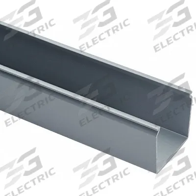 PANDUIT Solid Wall Wiring Duct: 3 in Nom Wd, 4 in Nom Ht, 0.2 in Slot Wd, Lead-Free PVC - Solid (Wall) Wiring Ducts & Snap-On Covers