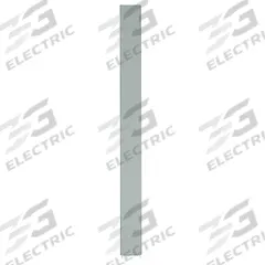 ASI GLOBAL Partition Column: Steel, Powder-Coated, Gray, 82 in Ht, 7 in Wd, 1 1/4 in Thick (MPN 40-M1370703-25). Key specifications — Inner Core Type: Cellular Honeycomb; Brand: ASI GLOBAL PARTITIONS; Color: Gray; Finish/Texture: Powder-Coated.