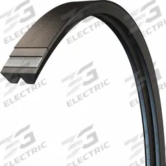 CONTINENTAL V-Belt: 2/5V750-S, 2 Ribs, 77.1 in Outside Lg, 1 15/64 in Top Wd, 17/32 in Thick (MPN 20682287)