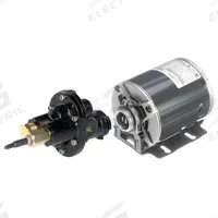 DAYTON Rotary Gear Pump: Direct Drive, 1/3 hp Horsepower, 115/230V AC, Cast Iron Body, Steel Gear (MPN 41TK24). Key specifications — Brand: DAYTON; Gear Material: Steel; Ports: 1/4" FNPT.