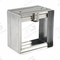 11.75"H-W 3.7"L Squ Gravity Fire Dampr: Static, 11 3/4 in H, 11 3/4 in W, 3 3/4 in L, Gravity (MPN 2TGA8). Key specifications — Brand: DAYTON; Blade Type: Curtain; Closure Type: Gravity; Mounting Position: Vertical.