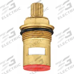 GERBER Cartridge: For Gerber Hardwater Faucets Series, Use with Hot Water, Brass, Nonplated (MPN G0086987). Key specifications — Compatible Series: Gerber Hardwater Faucets; For Water Temperature: Hot; Compatible Brand: Gerber; Product Type: Cartridge; Material: Brass.