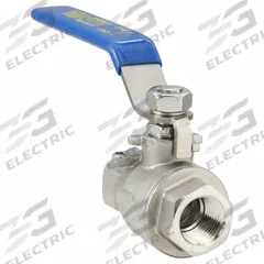 APPROVED VENDOR Manual Two-Way Ball Valve: 1/2 in, 316 Stainless Steel, Straight Valve Body, Lever (MPN G-SSV-50NLH). Key specifications — Brand: APPROVED VENDOR; Handle: Lever.