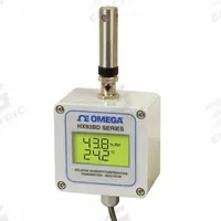 OMEGA Temperature and Humidity Transmitter: 4 to 20mA, Screw Terminals, -22°F to 167°F, HX93B (MPN HX93BC). Key specifications — Display Type: No Display; Humidity Accuracy: ±2.5% from 20 to 80% RH; ±3.5% from 5 to 20% and 80 to 95% RH; ±4% from 0 to 5% and 95 to 100% RH; 0 to 100%; Temperature Accuracy: ±1.25°C; Output: 4 to 20mA; Temperature Range: -22 °F to 167 °F.
