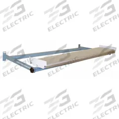 PRO-LINE Overhead Light/Frame: 72 in Overall Wd, 12 in Overall Dp, Steel (MPN OLF72-L14). Key specifications — Frame Color: Blue; Product Type: Overhead Task Light.
