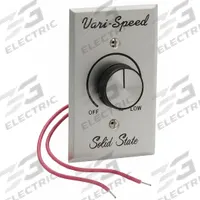 Speed Control: Dial, 1 Switches or Dials, 120V AC, Silver Plate, 5 A, Silver (MPN 2525.5UL). Key specifications — Brand: SOLER & PALAU; Reversible: Not Reversible; Input Voltage: 120V AC.