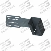 GAMBER-JOHNSON Device Mount: Forklifts, Black, 6 1/8 in Overall Ht, 4 in Overall Wd (MPN 7160-1389). Key specifications — Color: Black; Includes: mounting hole patterns including VESA 75mm and AMPs for compatibility to various GJ docks/cradles and forklift mounting solutions; Features: Versatile Design Compatible to Mount in Between; Compatible Vehicle Type: Forklifts.