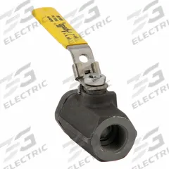 APOLLO Manual Two-Way Ball Valve: 3/4 in, Steel, Straight, FNPT x FNPT, Std Port Ball Port (MPN 73A10427A). Key specifications — Brand: APOLLO; Handle: Locking Lever.