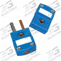 OMEGA Temperature Probe Connectors & Adapters: Plug, For Type K Thermocouple Type, Sub Mini Plug (MPN SMPW-K-M-NL). Key specifications — attr1432251: No Clamp Included; attr1432252: Write-On Window Included; attr1276097: Plug; attr1276100: Alomega; attr1276082: Sub Mini Plug; attr1276092: OMEGA; attr1276087: Yellow; attr1276088: Glass-Filled Nylon.