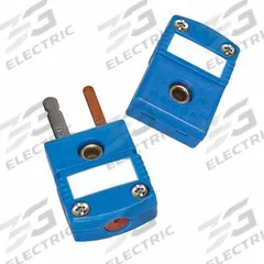 OMEGA Temperature Probe Connectors & Adapters: Plug, For Type K Thermocouple Type, Sub Mini Plug (MPN SMPW-K-M-NL). Key specifications — attr1432251: No Clamp Included; attr1432252: Write-On Window Included; attr1276097: Plug; attr1276100: Alomega; attr1276082: Sub Mini Plug; attr1276092: OMEGA; attr1276087: Yellow; attr1276088: Glass-Filled Nylon.