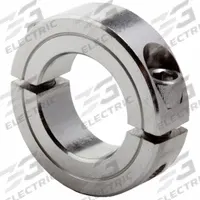 CLIMAX METAL PRODUCTS Shaft Collar: 2-Piece, Inch, Round, Clamp-On, 1 1/4 in Bore Dia, 316 (MPN CR2C-125-S). Key specifications — Brand: CLIMAX METAL PRODUCTS.