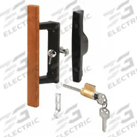 PRIME-LINE Sliding Door Lock: 2 1/8 in Lg, 2 in Wd, 9 in Ht (MPN C 1132). Key specifications — Product Type: Sliding Door Lock; Brand: PRIME-LINE.